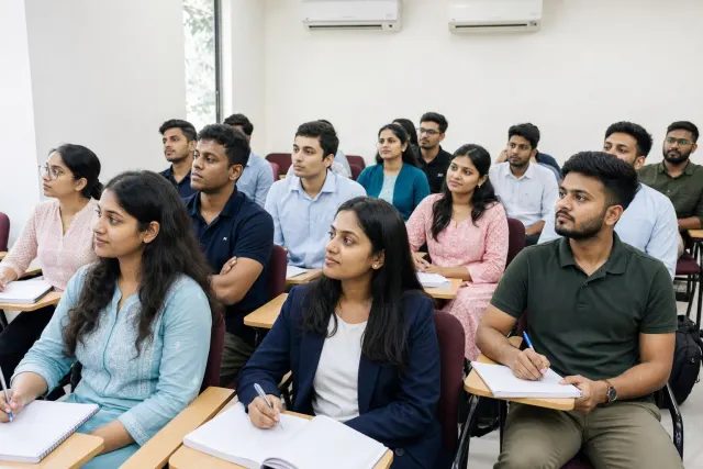 Classroom Batch #4 at Believers IAS Academy