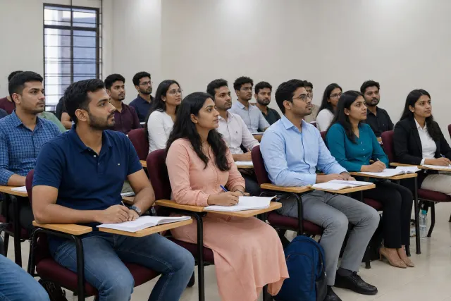 Classroom Batch #7 at Believers IAS Academy