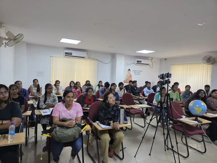 Aspirants preparing for UPSC at Believers IAS Academy, Bangalore