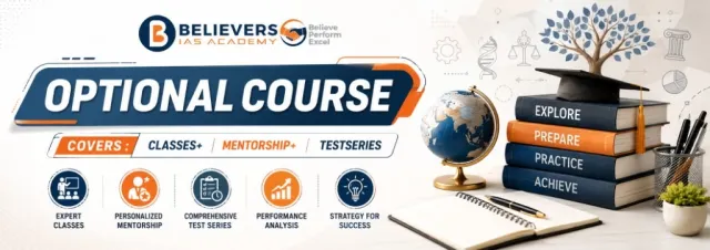 Optional Course at Believers IAS Academy