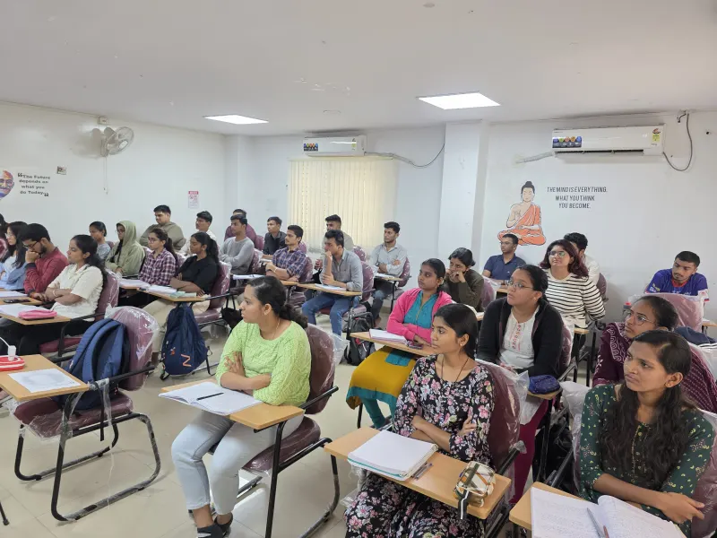 Campus tour for aspirants at Believers IAS Academy